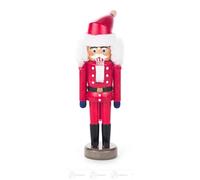 Nutcracker Santa Claus Red 4 cm x 14 cm x 4 cm NEW Erzgebirge Nutcracker