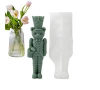 Nutcracker Silicone Mold 3D Animal Nutcracker Wax Soap Clay Craft