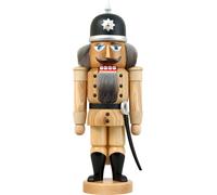 Seiffener Volkskunst Nutcracker - Soldier, Natural Made Of Ashwood