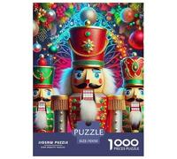 Nutcracker Soldiers 1000 Pieces Jigsaw Puzzles For Adults Educational Games Stress Relieving Entertainment Exercise The Memory of The Brain for Adults And Kids, Age 12 Years Up 70x50cm/1000pcs