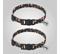 Nutcracker Soldiers Ballet Cartoon Pet Collar Dog Quick Release Buckle Male Dog Collars 2 Packs