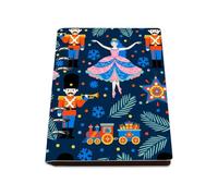 Nutcracker Soldiers Notebook A5, Pu Leather Notebooks A5, Lined Paper Subject Notebook 180Pages/90Sheets, Note Books for Writing, Notes Book for Dairy, Journaling Supplies Women Man