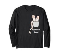 Nutcracker Squad Crew Ballet Shoes in The Pocket Ballerina Long Sleeve T-Shirt