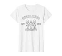 Nutcracker University Est 1892 Vintage Christmas Graphic Value Graphic T-Shirt, Women, White, XS