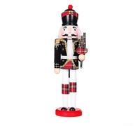 Nutcracker Wooden Doll Decoration A Timeless Piece for Your Christmas Celebrations (C)