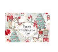 Nutcracker Wooden Horse Festive Gift Wood Keepsake Memory Present Custom Customised Printed Christmas Eve Name Box Santa Claus Xmas Personalised Wooden Keepsake Box 15cm x 10cm x 5cm