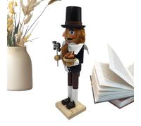Nutcrackers Figures,Thanksgiving Autumn Decor Nutcracker Figures - Statue Home Decor for Fireplace Shelf Table Desk Office Bedroom Kitchen Living Room Party Holiday