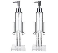 Nutcrackers Theme Soap Dispenser Hand Wash Liquid Holder for Bathroom Use with Transparency Body Christmas Decors Dispenser