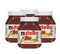 Nutella Chocolate Hazelnut Spread with Cocoa - Pack of 4, 4 x 750 g