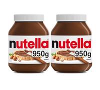 Nutella Chocolate Spread, Hazelnut, for Pancakes, Porridge, Muffins and Party Food, Unique Recipe, Smooth Texture and an Unmistakable Taste, 2 x 950g Jar