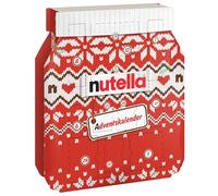 Nutella Exclusive Christmas Advent Calendar - Assorted Nutella Spreads, Biscuits, Gifts - 528g