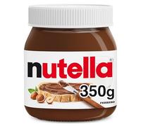 Nutella Hazelnut Chocolate Spread Jar for Pancakes, Unique Recipe for a Smooth Texture and an Unmistakable Taste, Pack of 1 x 350g