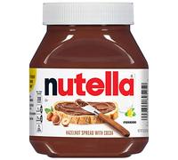 Nutella Hazelnut Chocolate Spread Jar for Pancakes, Party Food, Unique Recipe for a Smooth Texture and an Unmistakable Taste, Pack of 1 x 750g