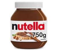 Nutella Hazelnut Chocolate Spread Jar for Pancakes, Party Food, Unique Recipe for a Smooth Texture and an Unmistakable Taste, Pack of 1 x 750g
