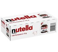 Nutella Hazelnut Chocolate Spread Single Serve Mini Cups, Unique Recipe for a Smooth Texture and an Unmistakable Taste, Pack of 120 x 15g