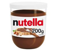 Nutella Hazelnut Chocolate Spread with Hazelnut, Pancakes, Breakfast, Snacks, Unique Recipe for a Smooth Texture and an Unmistakable Taste, 1x 200g Jar