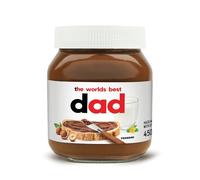 Nutella jar personalised with Name - Valentines Gift - Nutella Gift Set, Hazelnut Spread in Custom Labelled Jar, Gift for Birthdays (450 gram) (Dad theme)