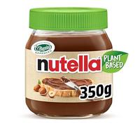 Nutella Plant-Based Hazelnut & Chocolate Spread, 350g | for Breakfast Toasted Bread, Pancakes and Snacks, Unique Recipe for a Smooth Texture and an Unmistakable Taste