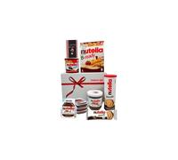 Nutella Ultimate Selection Box Gift hamper-Lovely Card,Chocolate Spread Jar,Nutella biscuits,Nutella B-Ready,Nutella And Go, Hazelnut Biscuit & More -
