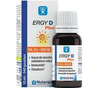 Nutergia Ergy D Plus Vitamin D3 15 ml