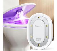 NUTICT UVC Toilet Light, 180-Second Long Clean Cycle, Fits Most Toilet Lid