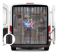 NUTKIT 155 * 150 CM Magnetic Sliding Door Mosquito Net, Magnetic Fly Screen