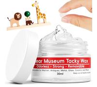 NUTKIT 30g Exhibit Gel for Museum, Clear Museum Gel, Residue-Free Reusable