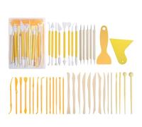 NUTKIT 43PCS Polymer Clay Tools, Modeling Clay Sculpting Tools Set