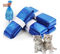 NUTKIT 6 Pack Cat Litter Refills Bag, Nappy Bin Refills Bags, Smellproof Nappy-Bags, Diaper Bin Pail Disposal-bags, Diaper Pail refill-bag Compatible with Ge-nie Litter & Most diaper-pail
