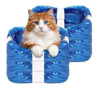 NUTKIT 6PC Cat Litter Refills Bag, Nappy Bin Refills Bags