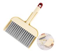 NUTKIT Dustpan and Brush Sets, 2 in 1 Brush and Pan Set, Small Garden Dustpan and Brush, Sturdy and Effective Broom and Dustpan Set, Sweeping Brush Indoor Cleaning Tools for Easy Storage