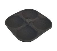 Nutley's 100 x black apple tray 4-hole biodegradable compostable fruit storage harvest