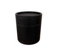 Nutley's 500ml Black Plastic Free Cardboard Cosmetics Pots (20)