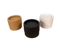 Nutley's 50ml Cardboard Cosmetic Pots Biodegradable and Compostable (White, 20)