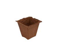 Nutley's 6cm Square Biodegradable & Organic Wood Fibre Plant Pots (100)