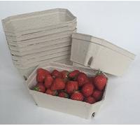 Nutley's Biodegradeable Fibre Fruit Punnets (250, 500g)