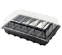 Nutley's Full-Size Seed Propagator Tray Set with 60-Cell Hole Including Lid