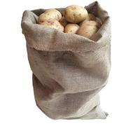 Nutley's Hessian Sacks 50 x 80cm potatoes onions root veg 8.9oz grade bag indoor or outdoor use - Pack of 3