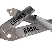 Nutley's Kitchen Gardens Nutley's Aluminium Plant Seedling Marker Labels