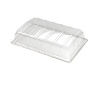 Nutley's Kitchen Gardens Nutley's Domed Propagator Lids For Full Size Seed Trays Clear Plastic Tops Plants Seedlings 38Cm X 24Cm - Pack Of 6