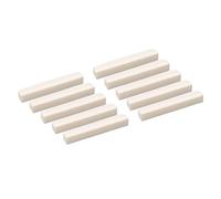 NUTO OF SOUND OF THE 6 STRANGES, THE FLAT FLOOR 10 PIECES IN FRONT NUT FOR GUITARY E, APPLICABLE FOR TELECASTER, Easy Guitarists to Install (43mm DJ30A)