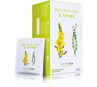 Nutra Tea Mullein Leaf Thyme Mullein Tea For Lungs Throat 80 Mullein Le