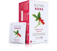 NUTRABONE - Bone Health Tea | Bone Strength Tea - Maintains Bone Density & Joint Care - Includes Ginkgo Biloba, Rosehip & Devil's Claw - 40 Enveloped Tea Bags - by Nutra Tea - Herbal Tea - (2 Pack)