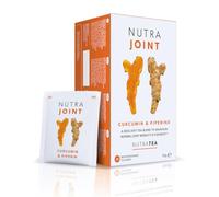 Nutra Tea NUTRAJOINT Joint Tea with Turmeric & Black Pepper, 60 Tea Bags | Green Tea Blend with Curcumin, Joint Care & Joint Pain Relief Tea, Helps with Joint Mobility, Low Caffeine, Reusable, Vegan