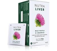 NUTRALIVER - Liver Support Tea | Liver Detox Tea | Liver Tea - Providing a Liver Cleanse, Detox And Repair - 20 Enveloped Tea Bags - by Nutra Tea - Herbal Tea - (1 Pack)