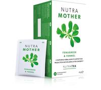 Nutra Tea NUTRAMOTHER - Breastfeeding Herbal Tea - Lactation & Nursing Tea - New Mum Essentials With Fenugr ennel And Raspberry Leaf - 40