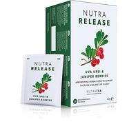 Nutra Tea NUTRARELEASE - Water Retention Tea |Bloated Stomach Tea - Natural Diuretic For Water Balance. With Dandelion Root, Cleavers & Uva Ursi - 40 Individual Wrapped Bags - Herbal Infusion (2 Pack)