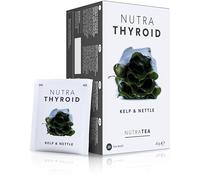 Nutra Tea Nutrathyroid - Thyroid Health Tea - Metabolism Tea - Includes Kelp, Bladderwrack & Ashwagandha - 60 Individual Wrapped Bags - Herbal Infusion (3 Pack)