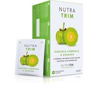 NUTRATRIM - Slimming Tea | Metabolism Tea - Aids in Weight Loss and Digestion & Controls Sugar Cravings - Garcinia Cambogia & Kelp - 40 Enveloped Tea Bags - by Nutra Tea - Herbal Tea - (2 Pack)
