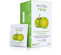 Nutra Tea NUTRATRIM - Slimming Tea | Metabolism Tea - Aids In Weight Loss And Digestion & Controls Sugar Cravings - Garcinia Cambogia & Kelp - 60 Individually Wrapped Bags - Herbal Infusion (3 Pack)
